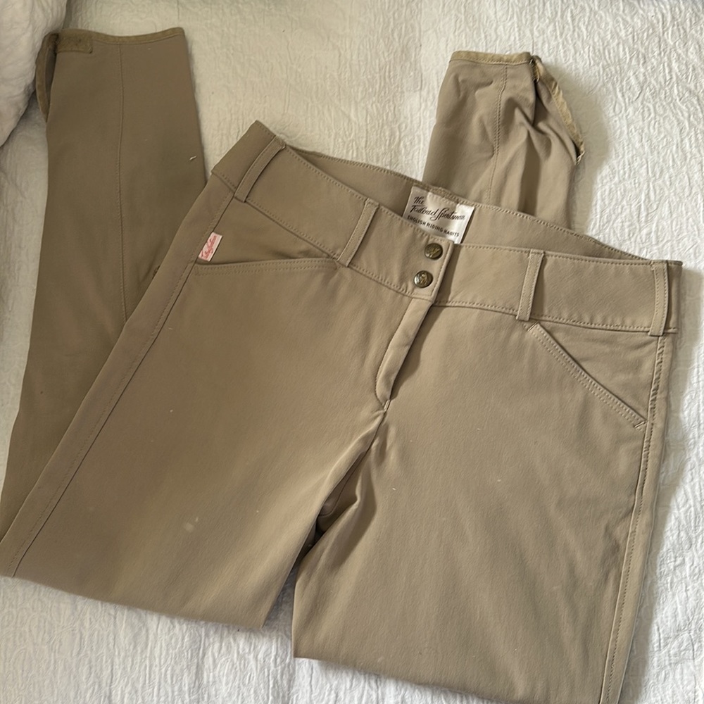 Tailored sportsman show breeches. Sz 30